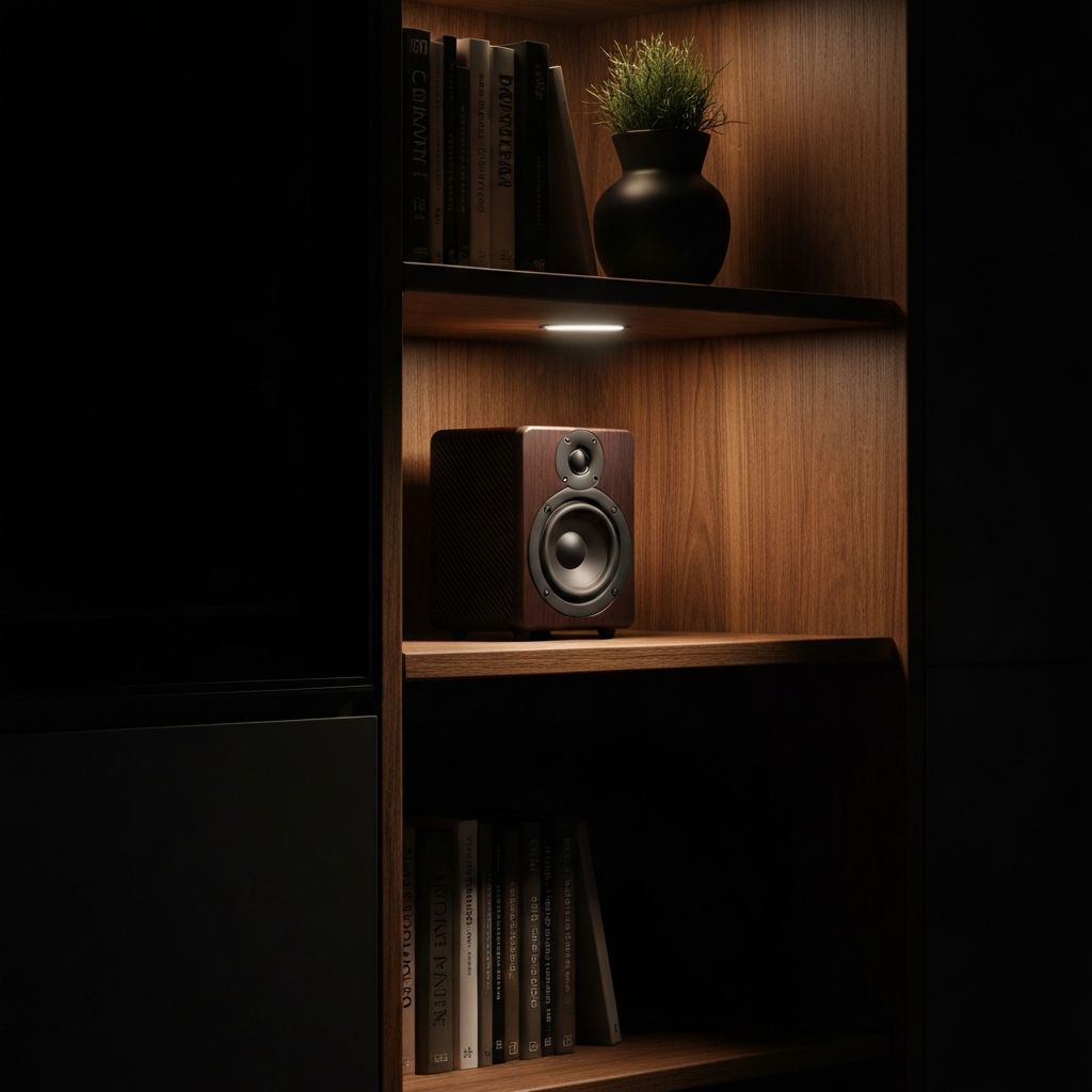 프리미엄 스피커 배경